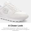 imageCoach Mens Runner SneakerOptical White