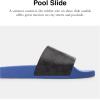 imageCoach Mens Signature Coated Canvas Pool SlideBlueberry