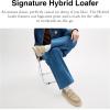 imageCoach Mens Signature Hybrid Loafer SneakerCharcoalBlack