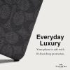 imageCoach Signature Canvas Slim Wrap iPhone 15 Plus Case Compatible with Wireless Charging  Signature CharcoalCharcoal