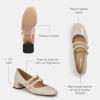 imageCoach Womens Angelina Mary Jane FlatBlush