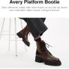 imageCoach Womens Avery Platform BootieSaddle