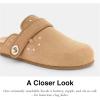 imageCoach Womens Blake Suede with Rivets ClogPeanut