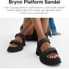 imageCoach Womens Brynn Platform SandalBlack