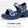 imageCoach Womens Brynn Platform SandalDenim