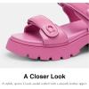 imageCoach Womens Brynn Platform SandalFuchsia