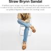 imageCoach Womens Brynn Sandal PlatformDark Natural