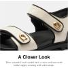 imageCoach Womens Brynn SandalChalkBlack