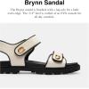 imageCoach Womens Brynn SandalChalkBlack