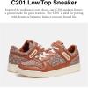 imageCoach Womens C201 Micro Signature JacquardCocoaBurnished Amber