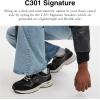 imageCoach Womens C301 SneakerCharcoalBlack