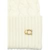 imageCoach Womens Cable BeanieChalk