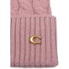 imageCoach Womens Cable BeanieFaded Pink