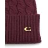 imageCoach Womens Cable BeanieOxblood