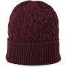 imageCoach Womens Cable BeanieOxblood