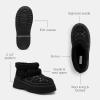 imageCoach Womens Christina Shearling BootieBlack
