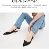 imageCoach Womens Claire Skimmer Ballet FlatBlack
