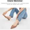 imageCoach Womens Claire Skimmer Ballet FlatPale Blush