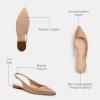 imageCoach Womens Claire Skimmer Ballet FlatPale Blush
