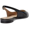 imageCoach Womens Claire Skimmer Mary Jane Flat CharcoalBlack 5