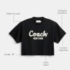 imageCoach Womens Cropped TShirtBlack