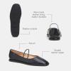 imageCoach Womens Emilia Mary Jane Ballet FlatBlack