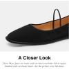 imageCoach Womens Emilia Mary Jane Ballet FlatBlack Velvet