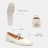 imageCoach Womens Emilia Mary Jane Ballet FlatChalk