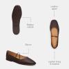 imageCoach Womens Emilia Mary Jane Ballet FlatMaple