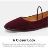 imageCoach Womens Emilia Mary Jane Ballet FlatMerlot