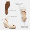 imageCoach Womens Espadrille Wedge PlatformChalk