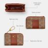 imageCoach Womens Essential L Zip Key CASE AccessoryTravel Wallet