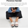 imageCoach Womens Florence Slide SandalOptical White