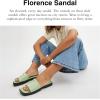 imageCoach Womens Florence Slide SandalPale Pistachio