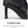 imageCoach Womens Geneva Leather BootieBlack
