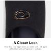 imageCoach Womens Hadley Felt SlipperBlack