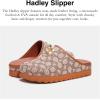 imageCoach Womens Hadley Signature Jacquard SlipperCocoaBurnished Amber