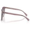 imageCoach Womens Hc8381f Low Bridge Fit Square SunglassesTransparent RoseBlushPurple Blue Peach Gradient