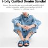 imageCoach Womens Holly Sandal PlatformDenim