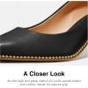 imageCoach Womens Jackie Leather PumpBlack
