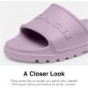 imageCoach Womens Jesse Slide SandalSoft Purple