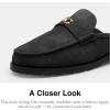 imageCoach Womens Jocelyn Backless Loafer CharcoalBlack 5