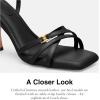 imageCoach Womens Kelsey Leather SandalBlack