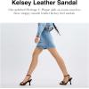 imageCoach Womens Kelsey Leather SandalBlack