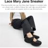 imageCoach Womens Lace Mary Jane SneakerCharcoalBlack