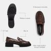 imageCoach Womens Leah Embossed Croc LoaferMaple