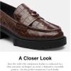 imageCoach Womens Leah Embossed Croc LoaferMaple