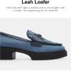 imageCoach Womens Leah LoaferIndigo Denim
