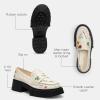 imageCoach Womens Leah Platform Loafer with Sketch PrintCharcoalBlack