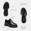 imageCoach Womens Lyla Platform Derby OxfordBlack